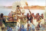 The Finding of Moses (mk23) tadema